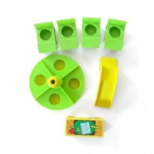 Vintage Fisher Price Little People Classroom / School Pieces - Set of 7